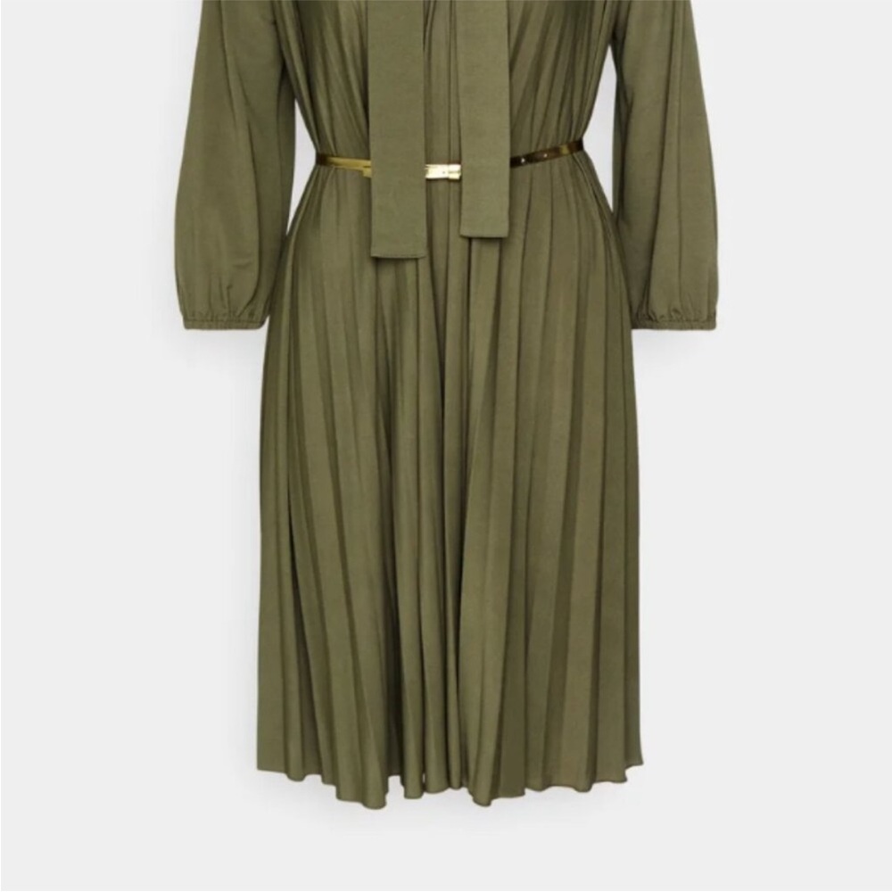 Marella Circo Green Dress With Belt - Picture 5 of 9